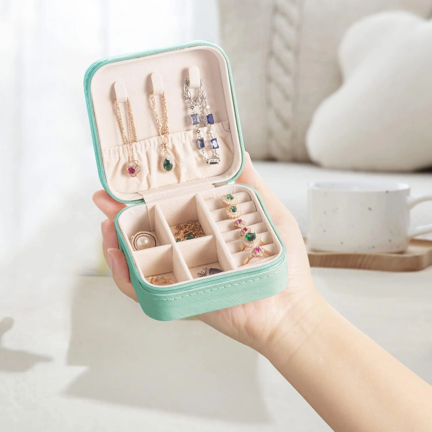 4 Layer Jewellery Box Organizer