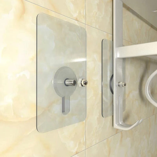 Premium Transparent Adhesive Wall Hooks