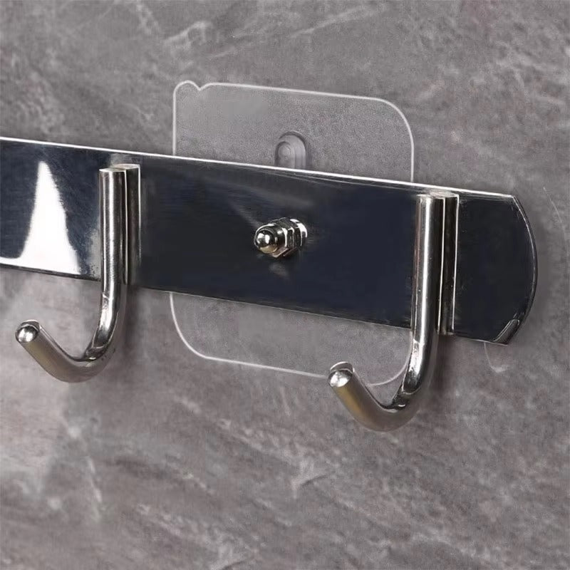 Premium Transparent Adhesive Wall Hooks